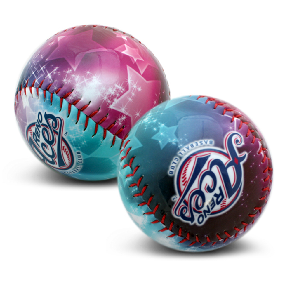 Custom best quality printed MLB Properties licensed, regulation size logo photo 12” circumference hard core promotional softballs